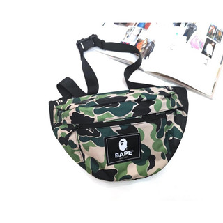 xsPC Bape 附錄綠迷彩腰包特價 現貨