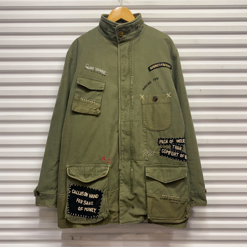 《OPMM》-［Porter Classic] M65 Jacket 刺繡貼布外套