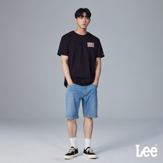 Lee 902 牛仔短褲 男 MODERN 淺藍 LB32200278U