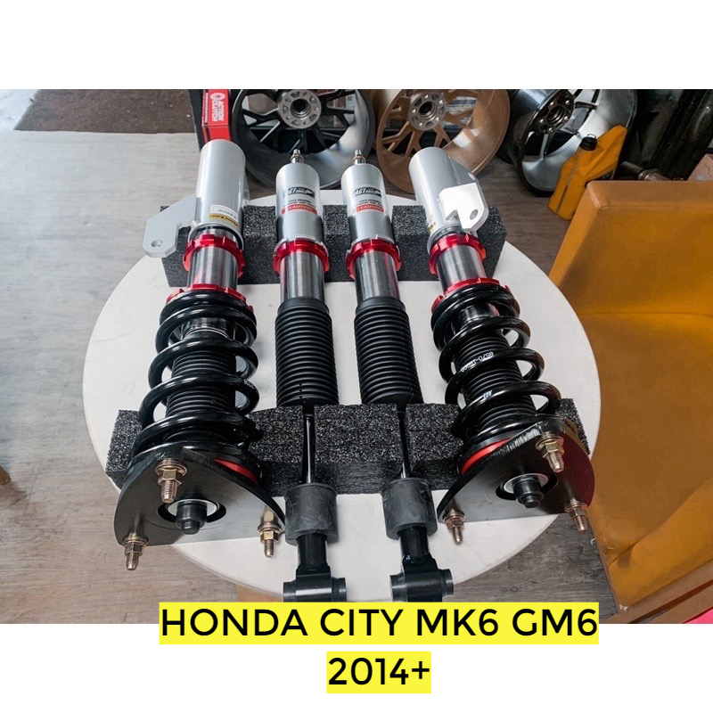HONDA CITY MK6 GM6 2014+ AGT Shock 倒插式 避震器 改善過彎側傾 需報價