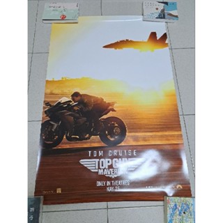 湯姆克魯斯 tom cruise 捍衛戰士：獨行俠 Top Gun: Maverick 美國原版雙面海報