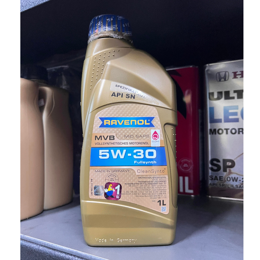 【油品味】公司貨 RAVENOL MVB 5W30 全合成 SN C3 漢諾威 日耳曼 汽車機油,建議售價,請詢問