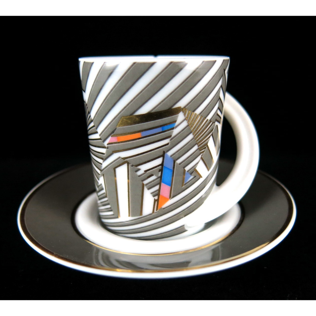 德國Rosenthal 設計師系列Cupola Nr.24咖啡杯盤組