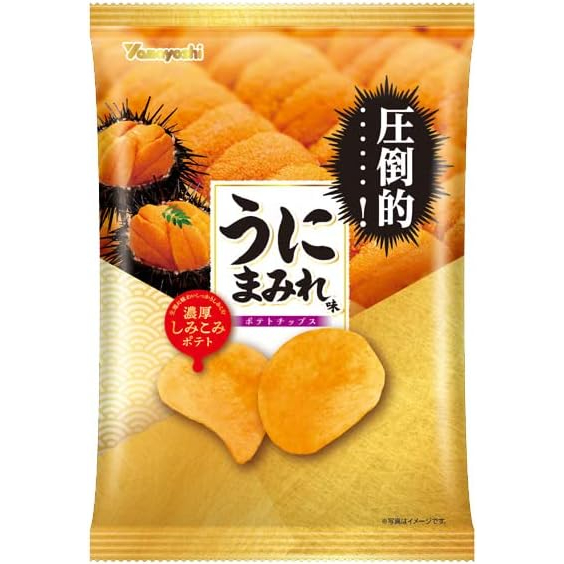 現貨快出｜日本 山芳製菓Yamayoshi 濃厚海膽洋芋片 黃金海膽洋芋片 日本熱銷 美味 餅乾