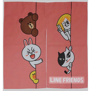 line friends門簾