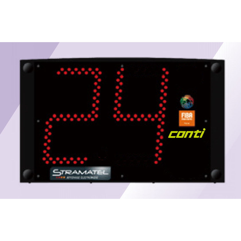 [爾東體育] CONTI A3830 無線控制 24秒倒數計時器 籃球專用計時器 FIBA認證正式比賽專用 來電洽詢