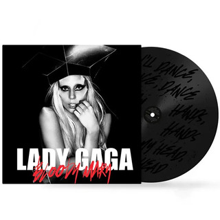 Lady Gaga女神卡卡 Bloody Mary血腥瑪麗LP限量蝕刻黑膠唱片(45RPM)