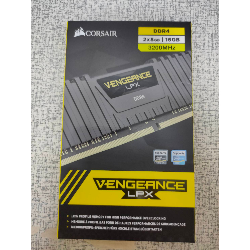 (高雄自取)海盜船 CORSAIR 復仇者 VENGEANCE LPX DDR4-3200 CL16 (8GBx2)