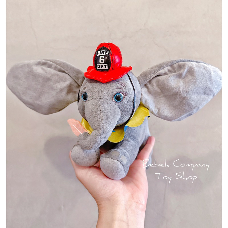 現貨在台 🇺🇸美國正版 迪士尼 Disney 電影版 小飛象 消防員 Dumbo 丹波 玩偶 娃娃 二手玩具 狀況極新