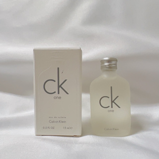 ［全新］Calvin Klein CK One中性淡香水 15ml