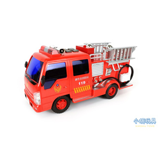 正版 台灣好車隊-消防車 (內附電池) 台灣配音 磨輪車 ST安全玩具 兒童玩具【小胡玩具(電子發票)】