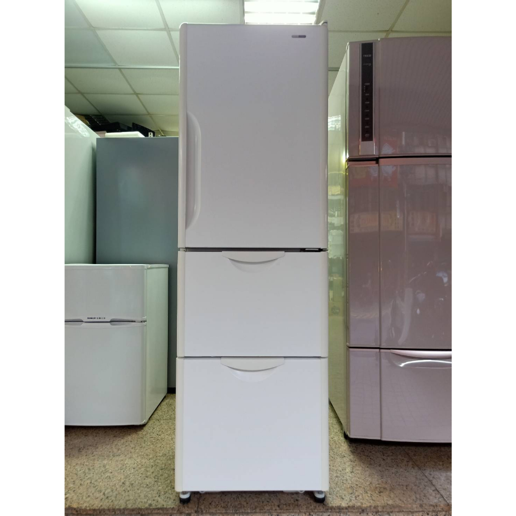 頂尖電器行「二手冰箱」台北市 新北市 中和永和 板橋 日立 325公升 三門冰箱 二手冰箱 中古冰箱