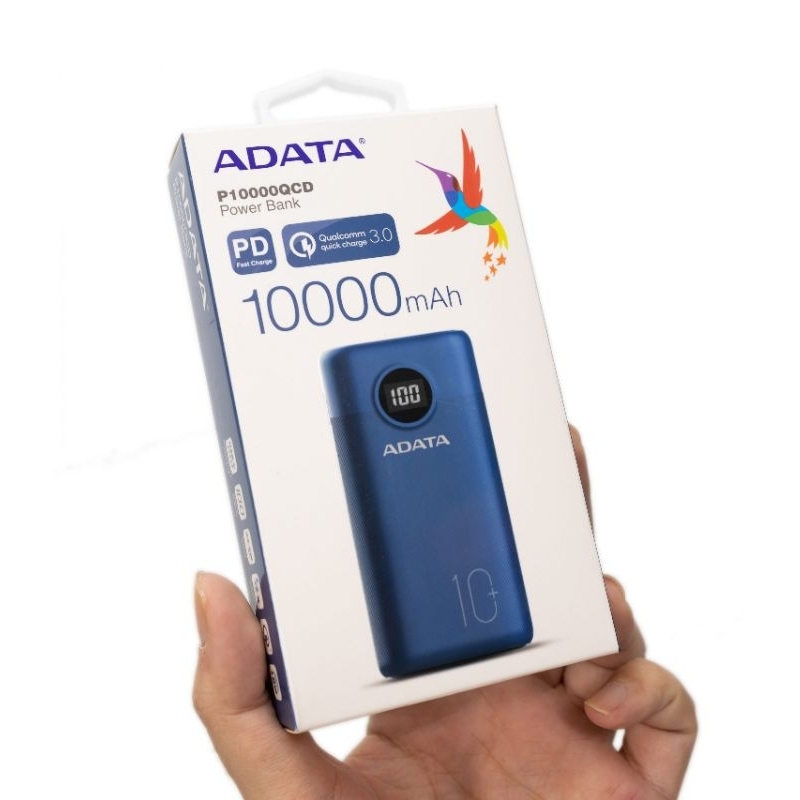 威剛ADATA行動電源P10000QCD/電量顯示