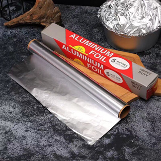 錫紙 空氣炸鍋用紙 鋁箔烤箱紙 烘焙紙 烤魚烤雞食品級 家用耐高溫錫紙