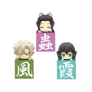 FURYU 鬼滅之刃 Q版趴掛人物 柱 2 SET Another ver. 景品 豬帽子模型玩具
