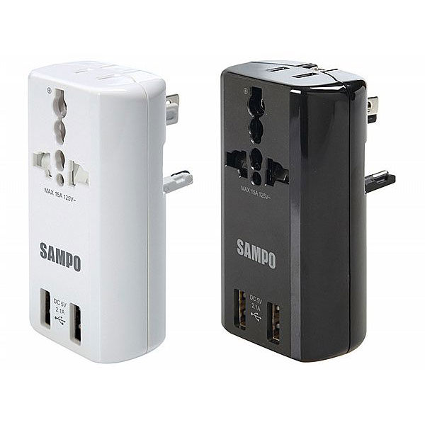 SAMPO 聲寶 USB萬國充電器轉接頭(EP U141AU2)1入 款式可選【小三美日】DS011940