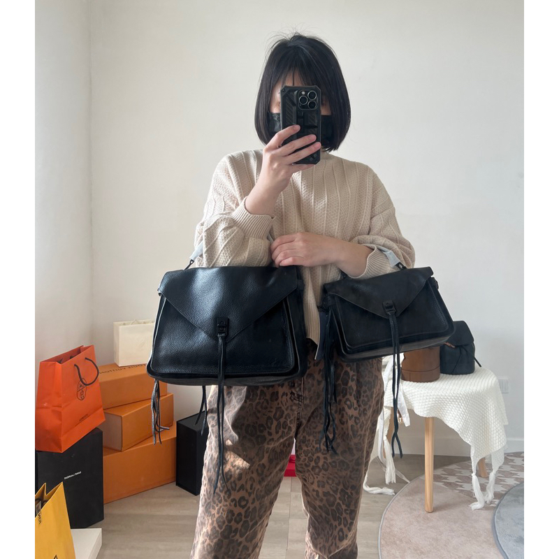 Rebecca Minkoff Darren Messenger 大款 學院包 信封包 郵差包 3way RM rm包