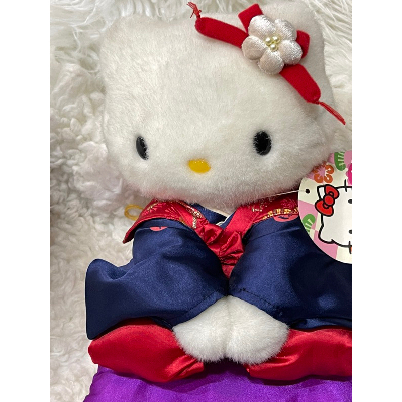 日本進口Hello Kitty高30公分的絨毛招財貓