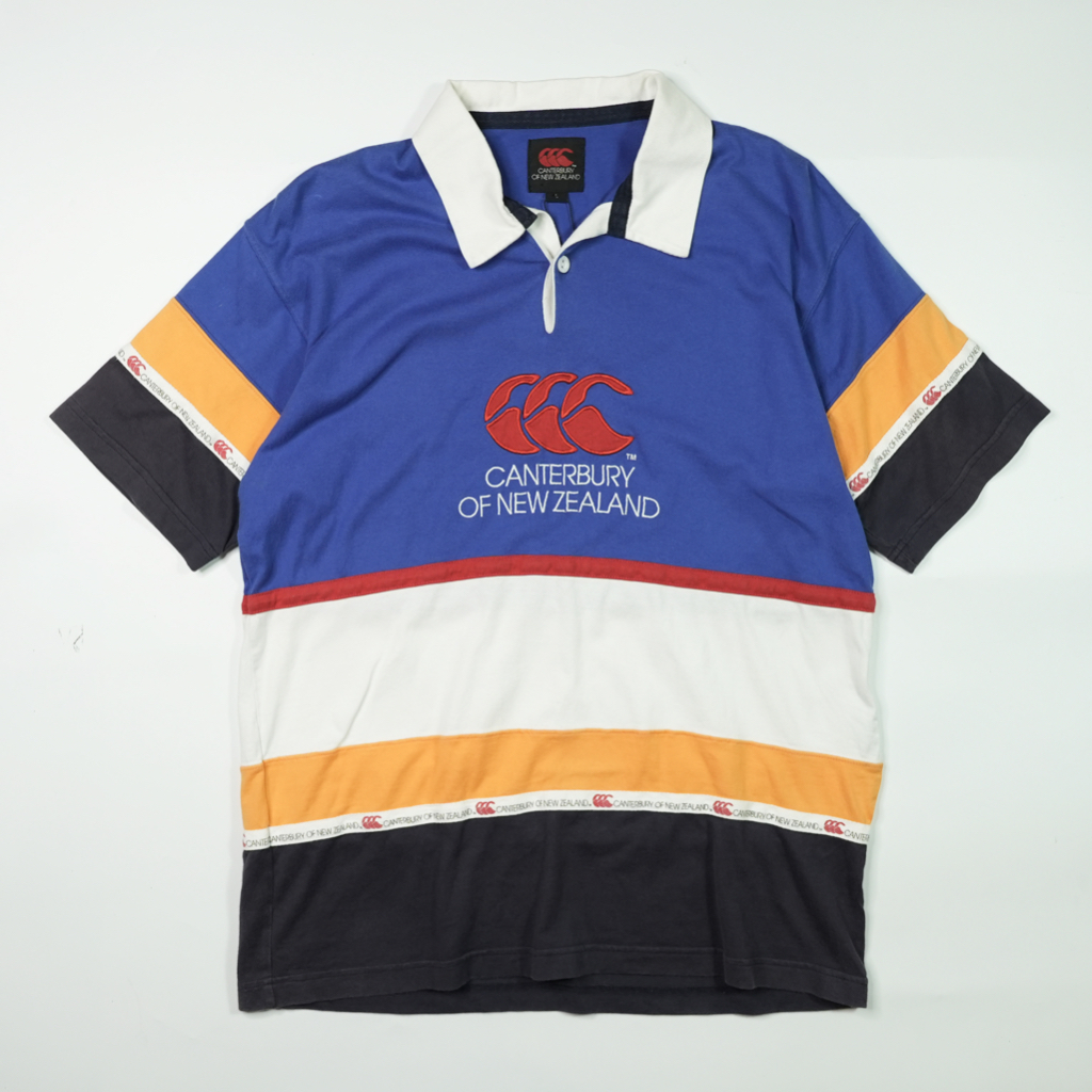 極樂鳥古著-C.O.N. 紐西蘭運動老牌polo衫/馬球衫