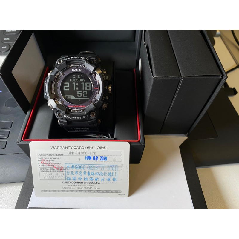 CASIO G-SHOCK GPR-B1000 Rangeman 送Fitbit surge