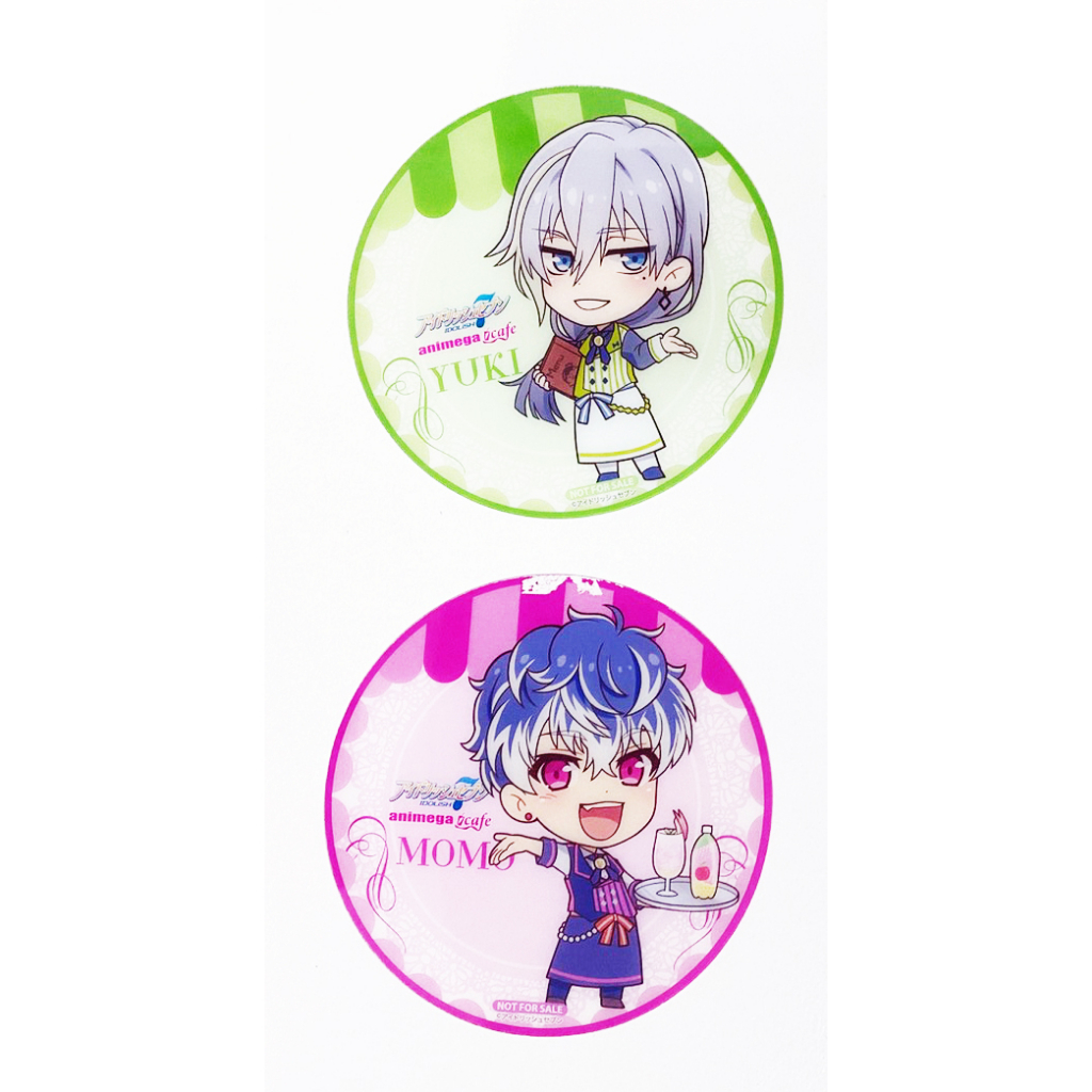 ~出清小館~現貨 日版 IDOLiSH7 偶像星願 I7 百 千 限定 杯墊 狀況如圖