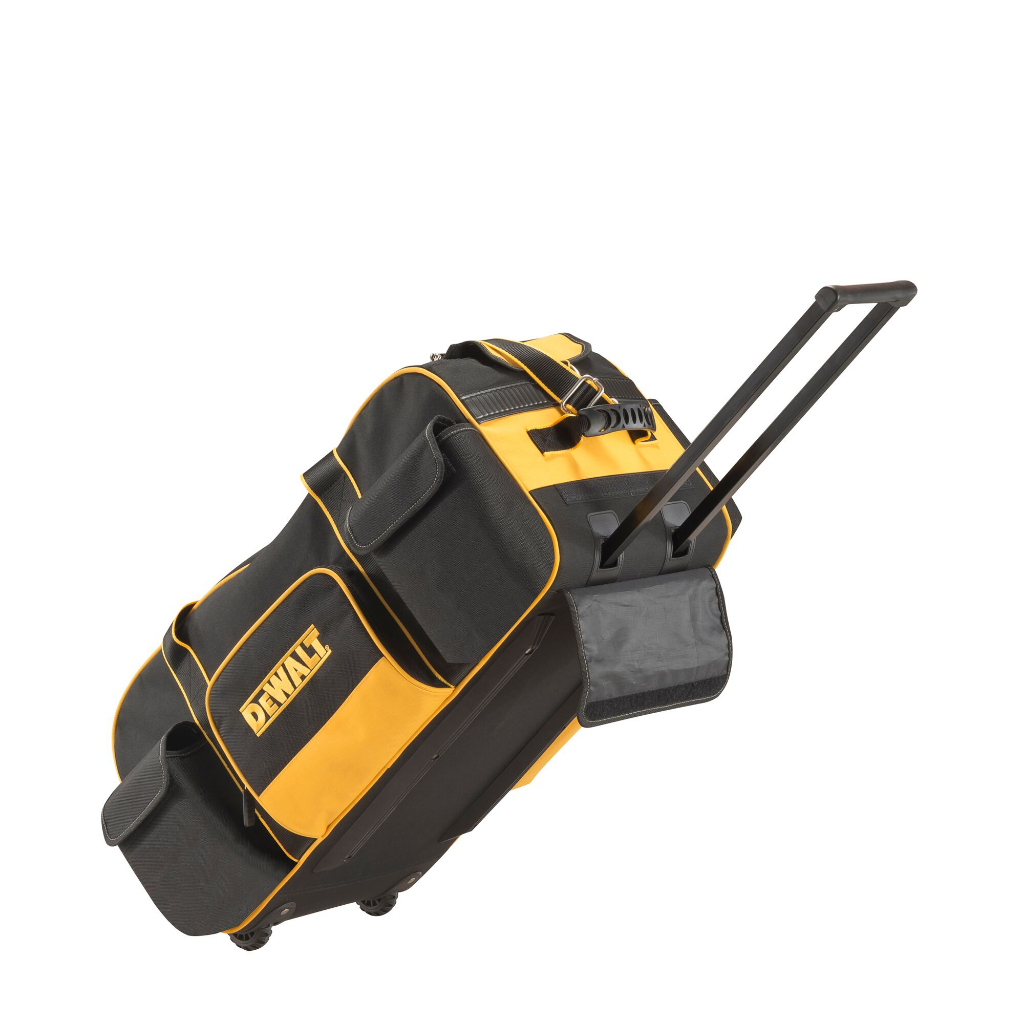 售完  DEWALT 得偉 DWST1-79210 特大號抗撕裂重型多功能移動式收納工具袋 拉桿箱 帶輪子的行李袋
