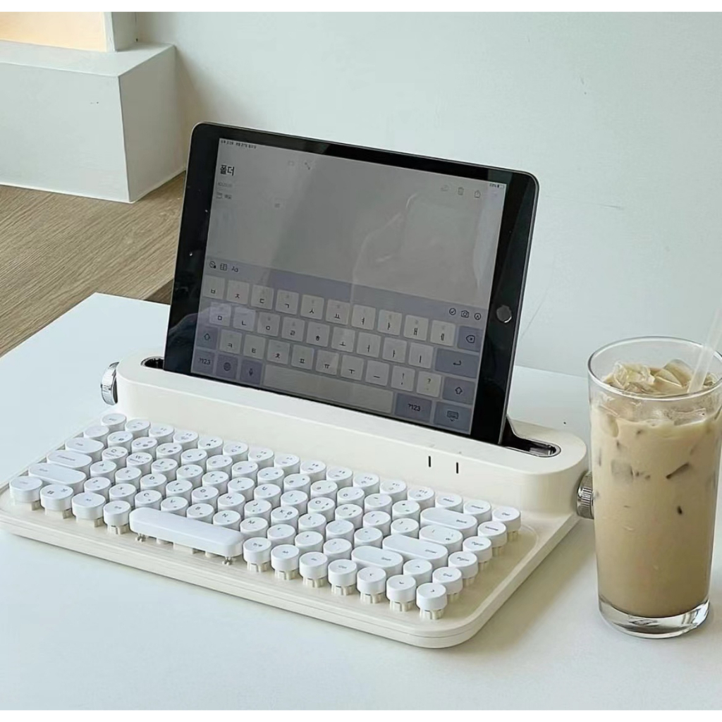 復古打字機🔥｜iPad平板鍵盤 ACTTO 打字機鍵盤 復古鍵盤 機械鍵
