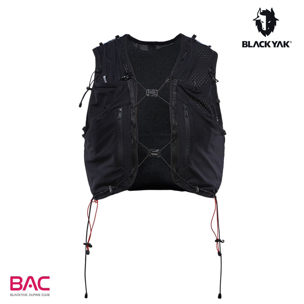 【BLACKYAK】ALPINE RUN EX 背包(黑色) -四季 越野 登山 背心式 水袋| BYCB1NBE05