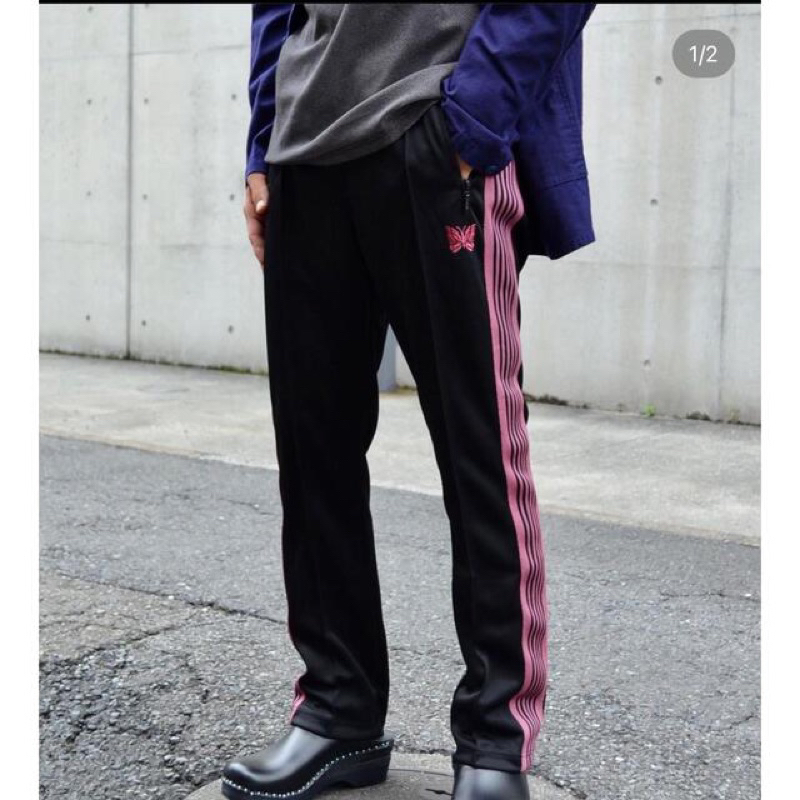 ニードルストラックパンツバックサテンTrack Pant-Back Sateen