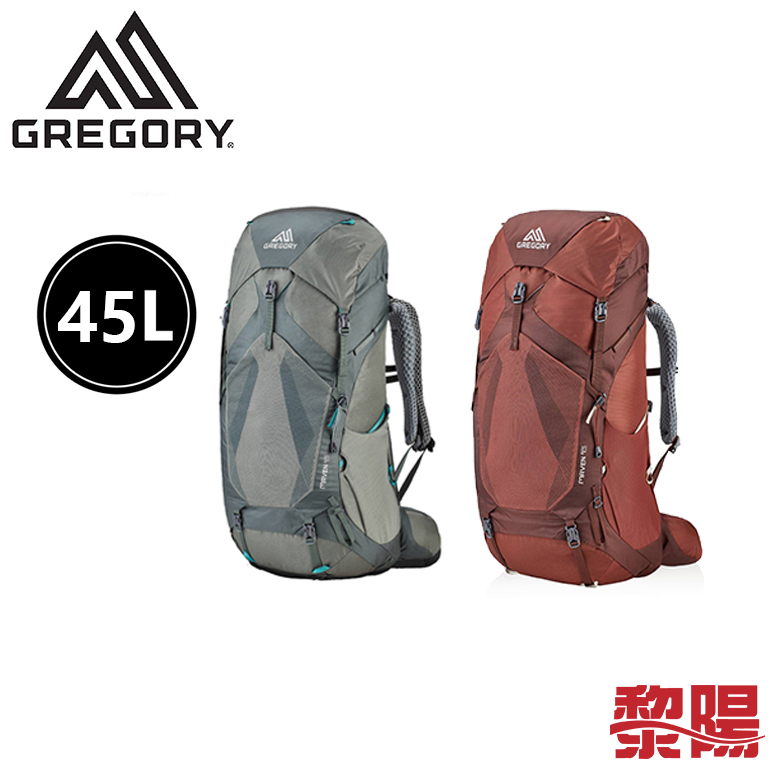 GREGORY MAVEN 登山背包 女款 45L 『氦灰綠、紫檀紅』 透氣/適合1-3天登山健行 72GR126837