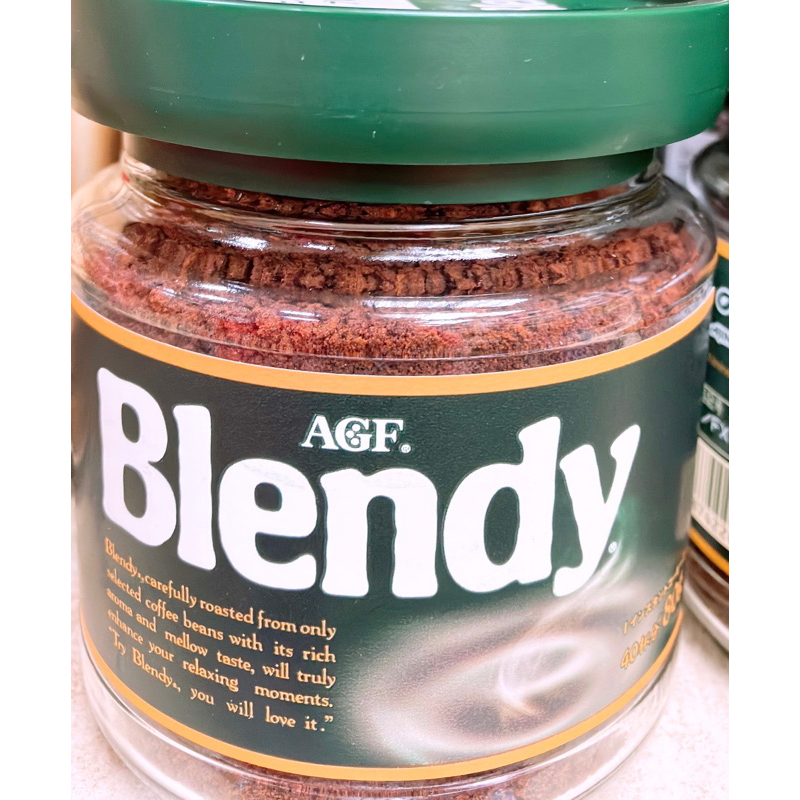 【亞菈小舖】日本零食 AGF Blendy 即溶咖啡 罐裝 80g【優】