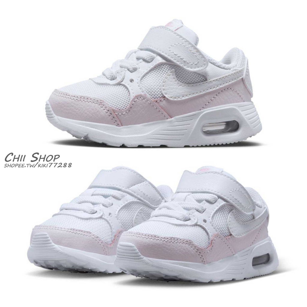 【CHII】日本 Nike Air Max SC 童鞋 小童 粉白色 CZ5361-115
