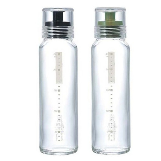 【日本HARIO】斯利姆玻璃調味瓶240ml-共2色《屋外生活》戶外 調味料罐 油瓶 油醋瓶 沙拉醬罐
