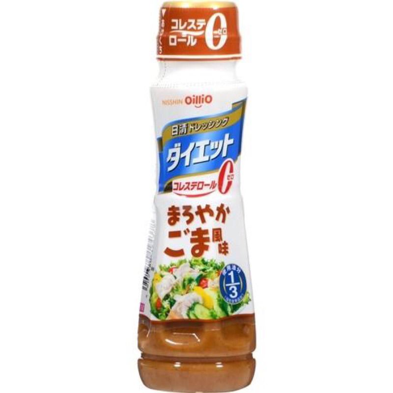 日本 日清 oillio 液狀沙拉 芝麻沙拉醬 185ml