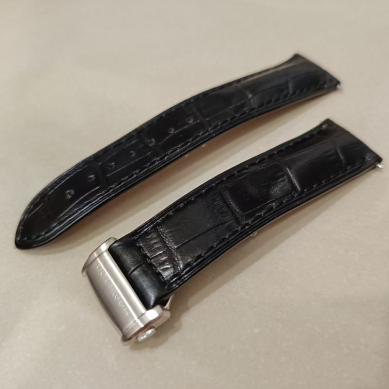 《全新拆賣》Hamilton 漢米爾頓 原廠 皮錶帶 含 摺疊扣 皮質 錶帶 皮質錶帶 真皮 表帶