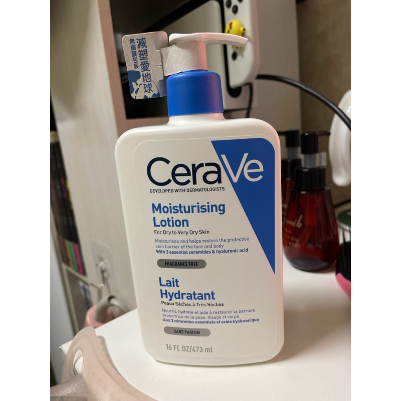 CeraVe適樂膚 長效清爽保濕乳 473ml 減塑包裝無封膜