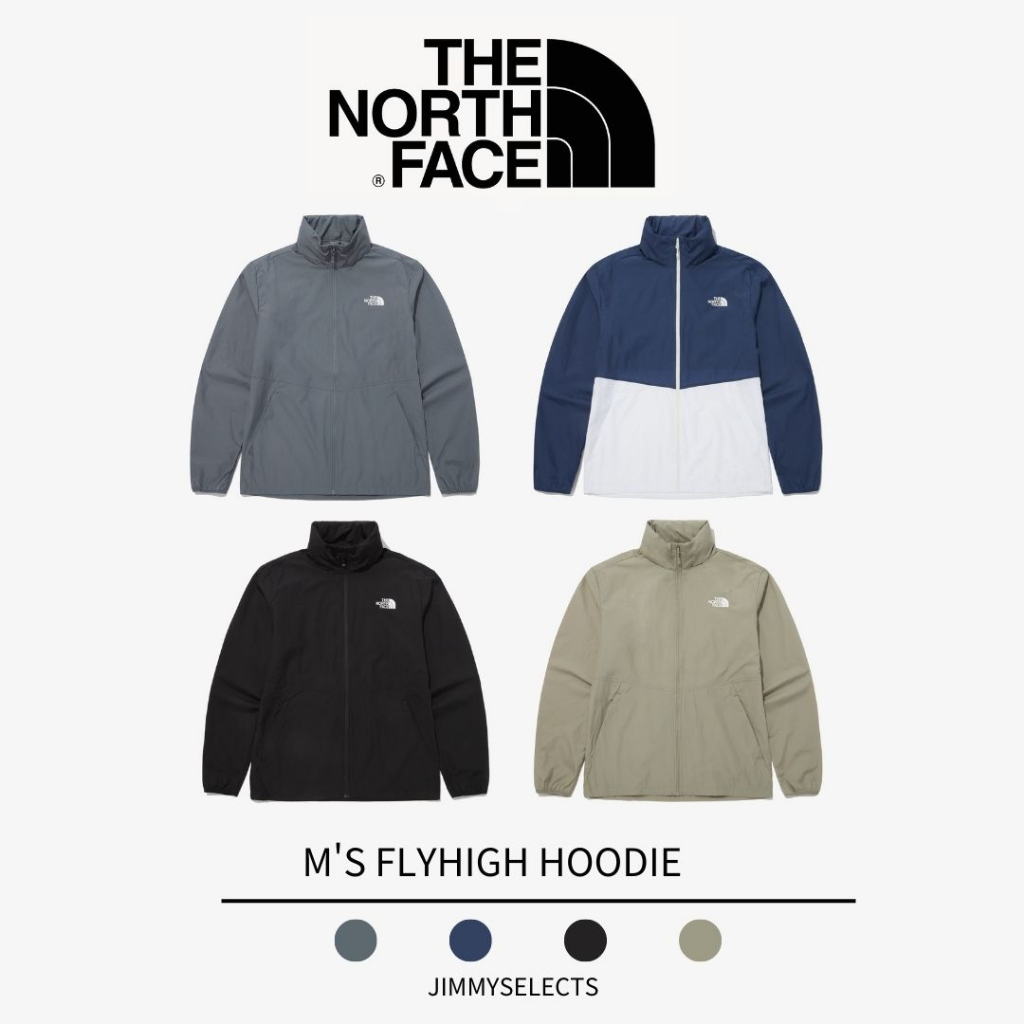 【吉米.tw】韓國代購 THE NORTH FACE 男 FLYHIGH HOODIE 風衣外套 MAR