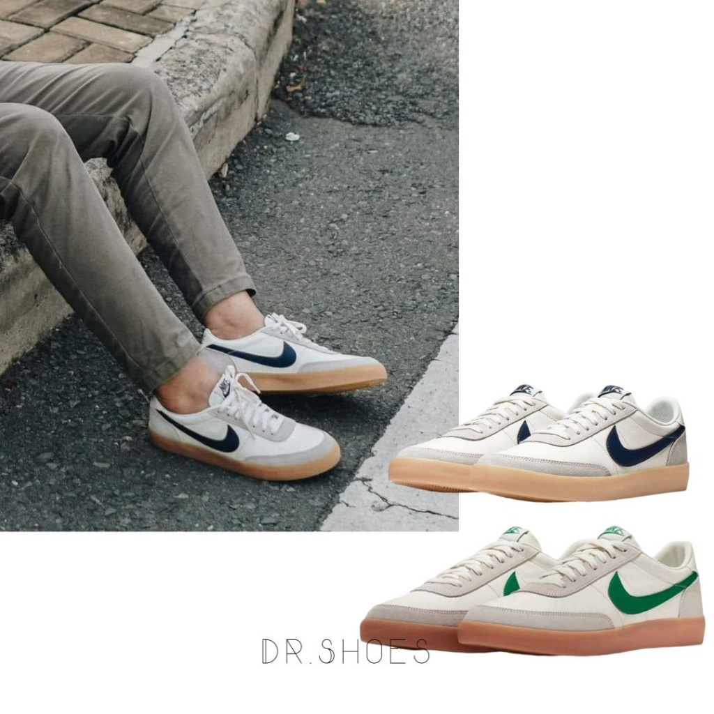 【Dr.Shoes 】432997-111 121 NIKE KILLSHOT 2 白綠 白黑 休閒鞋 復古滑板鞋 男鞋