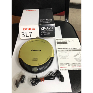 aiwa 愛華 日本製 CD隨身聽 CD播放機 9.9新 音質優