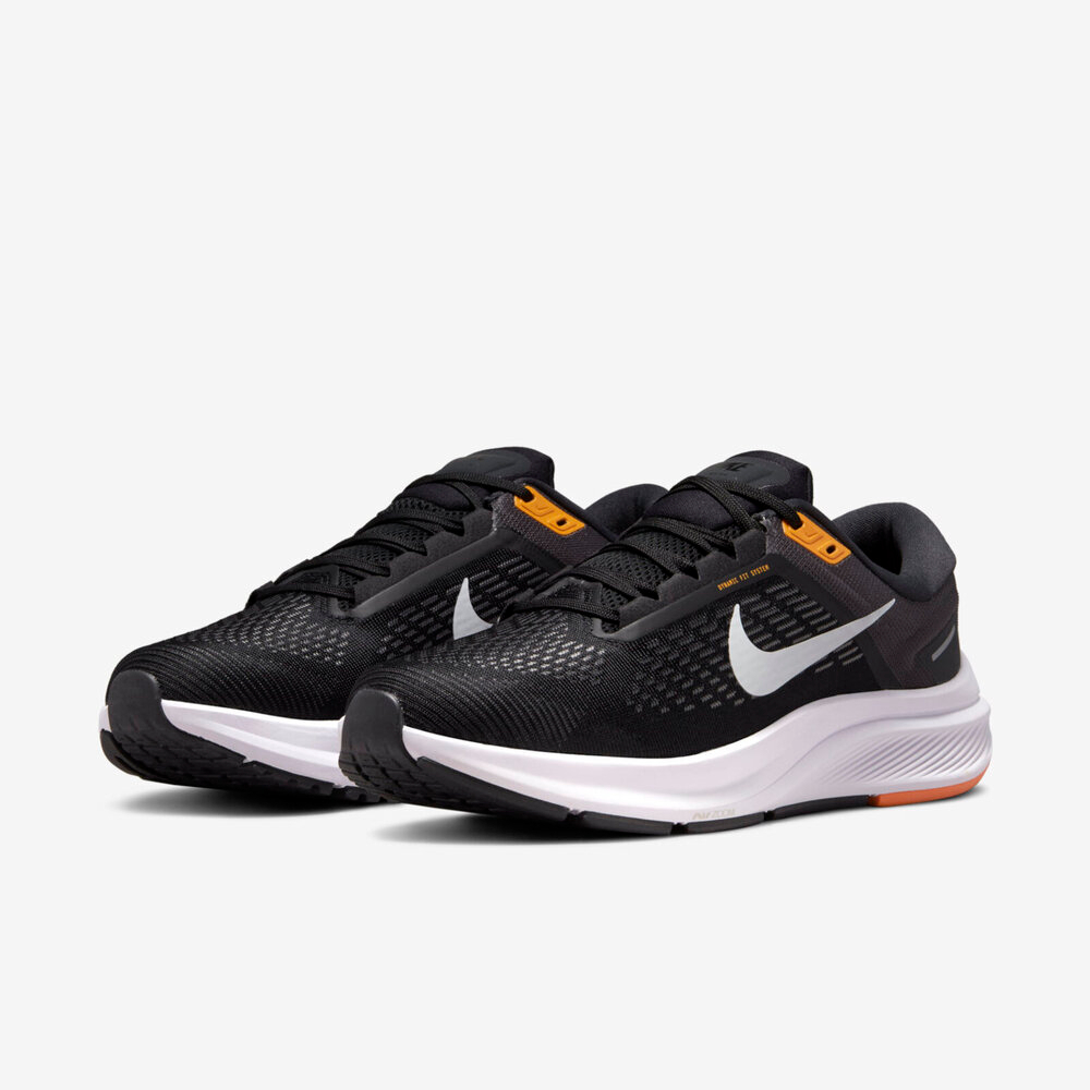 Nike Air Zoom Structure 24 男 慢跑鞋 休閒 黑白 DA8535-003【S.E運動】