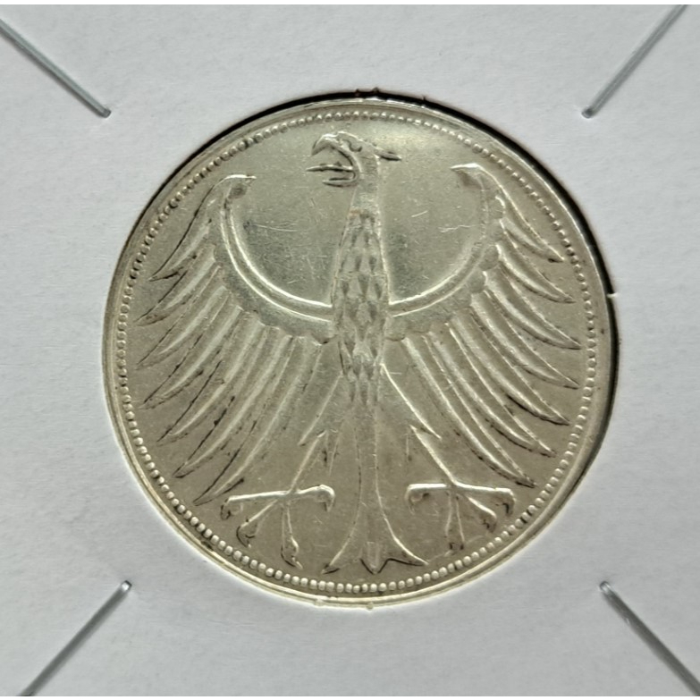 幣1068 德國1963年5馬克銀幣