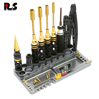 RS 紅蜘蛛出品 金屬 模型工具架 多用途 零件 工具 收納座 多功能工具架