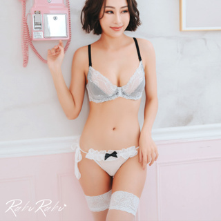 【Rabu Rabu】長島冰茶 超彈力綁帶網紗內褲 P062 (白)