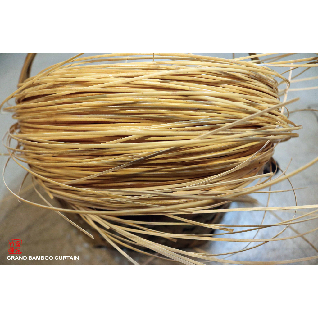 藤皮:1.5/2MM-竹編專用藤皮【篁城竹藝DIY配件-以尺為單位販售】高品質藤絲藤皮 釣竿手柄握把藤心玉柄素材