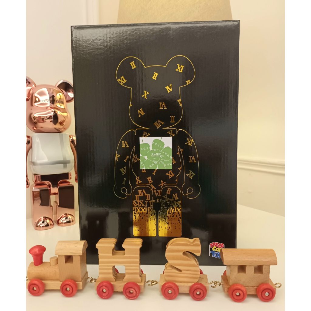 【H.S老騰潮】現貨Be@rbrick SHAREEF 3 青蘋果 100%+400%*