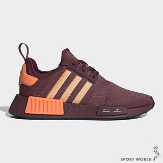 ADIDAS NMD_R1 女鞋 慢跑 休閒 BOOST 襪套 酒紅 HP2823