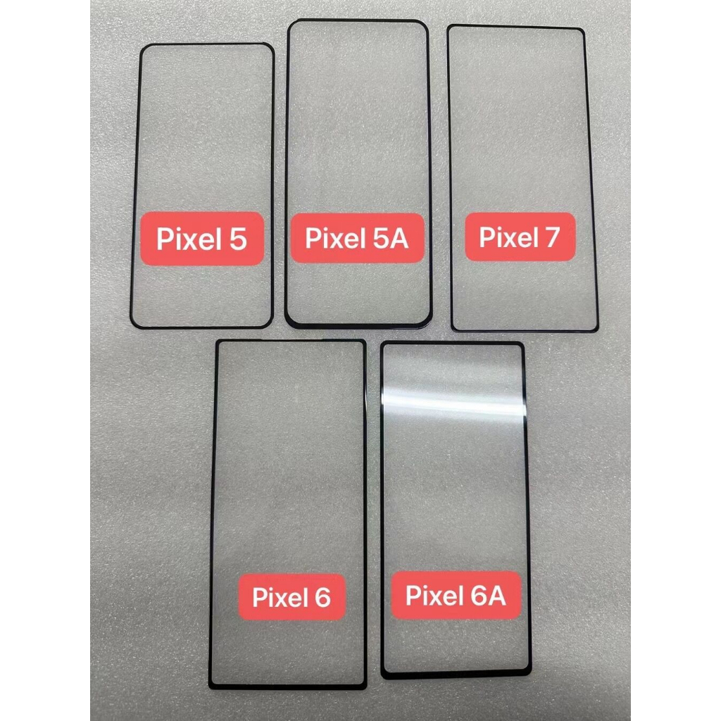 Google Pixel7 Pixel7A Pixel5A Pixel6 Pixel6A全屏滿版鋼化玻璃保護貼鋼化膜貼