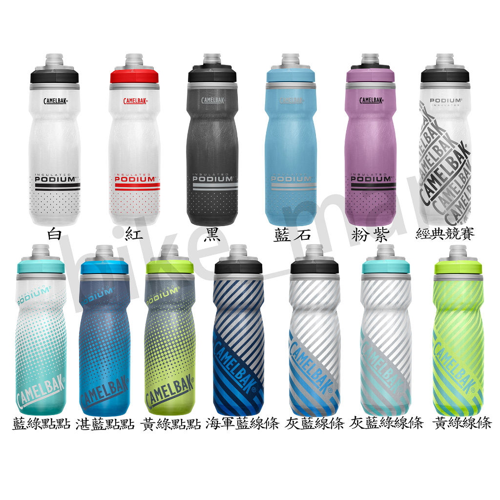 [bike_man]2023 CAMELBAK PODIUM CHILL 雙層保冷噴射水壺 620ml 單車水壺