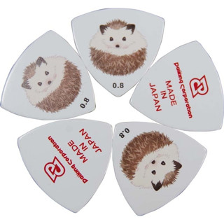 【老羊樂器店】Daiking 刺蝟 pick 彈片 撥片 吉他 貝斯 烏克麗麗 0.8mm 日本製 可愛