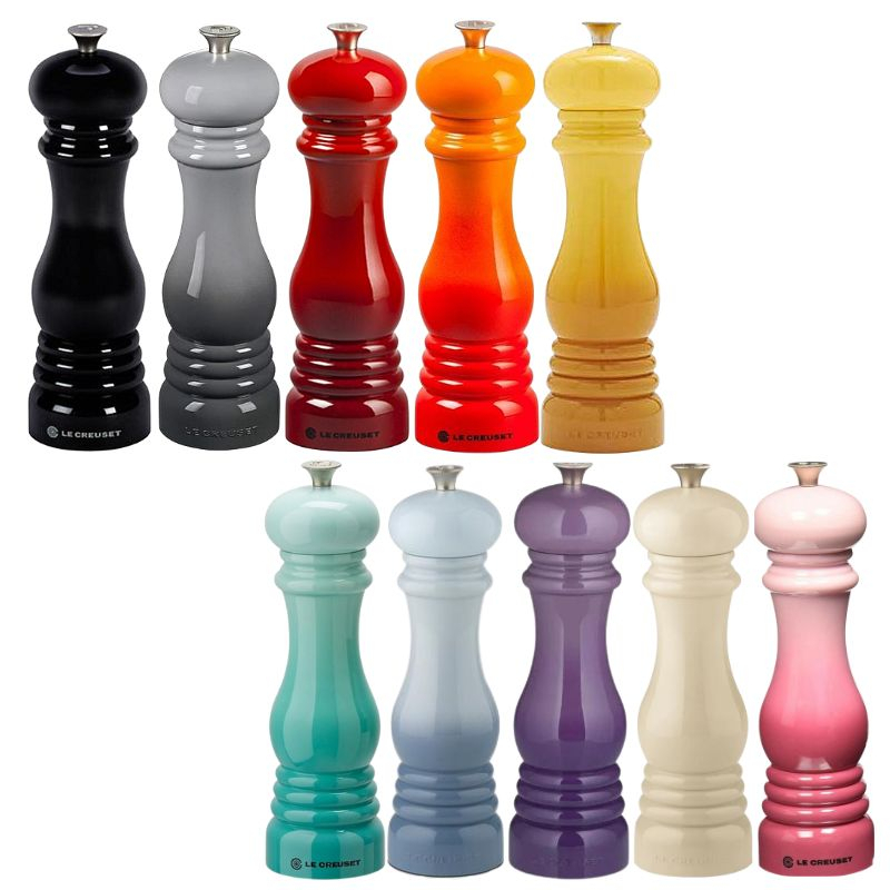 《法國 Le Creuset》現貨 鹽罐/胡椒罐 21cm 多色挑選 調味罐 研磨罐 胡椒罐 鹽罐 香料罐